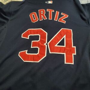 David Ortiz BostonRedSox Majestic Jersey....